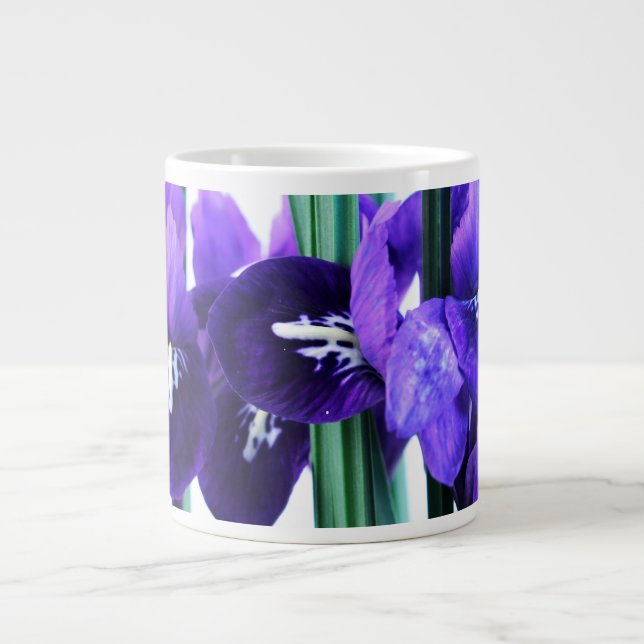 Iris Reticulata Jumbo Mug (Front)