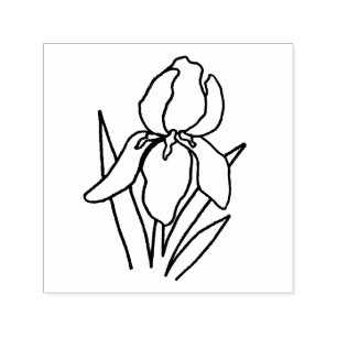 Iris self inking stamp