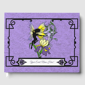 Iris Shadow Fairy Guest Book