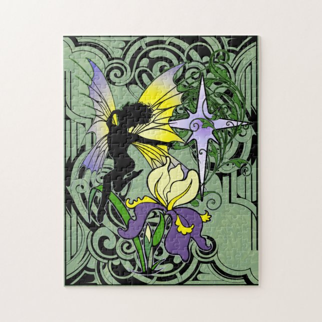 Iris Shadow Fairy Jigsaw Puzzle (Vertical)