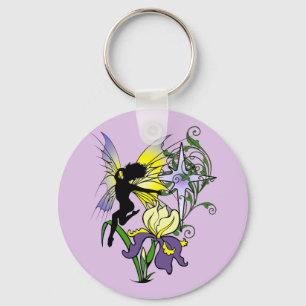 Iris Shadow Fairy Keychain
