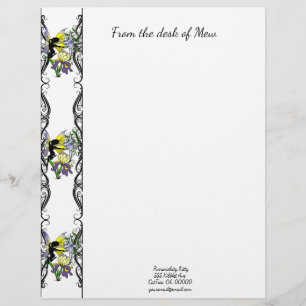 Iris Shadow Fairy Letterhead