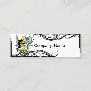Iris Shadow Fairy Mini Business Card