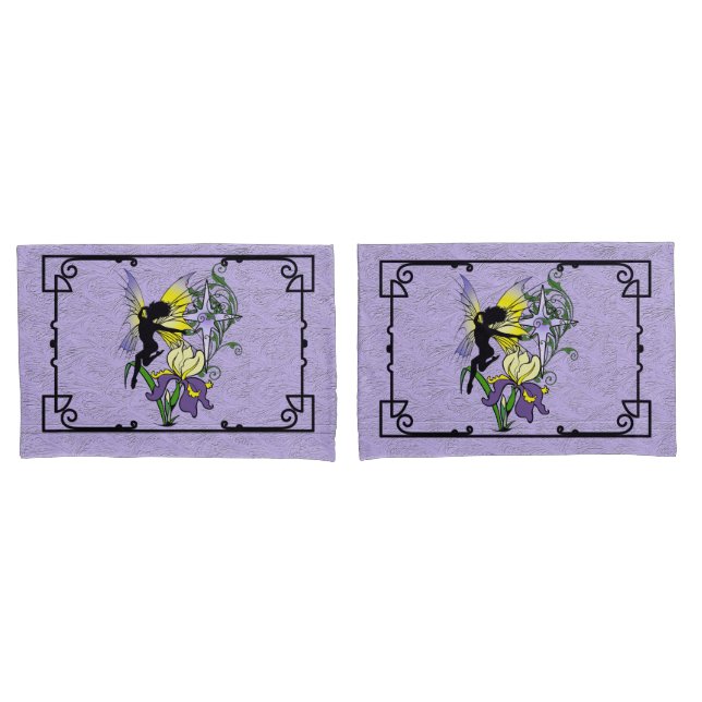 Iris Shadow Fairy Pillowcase (Front-Set)