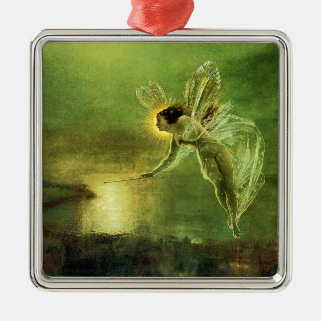 Iris, Spirit of the Night Metal Ornament (Front)