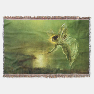 Iris, Spirit of the Night Throw Blanket
