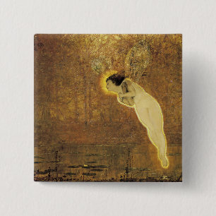 Iris, Spirit of the Rainbow 2 Inch Square Button
