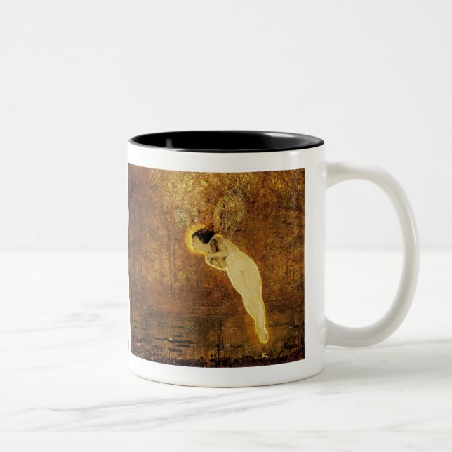 Iris, Spirit of the Rainbow Two-Tone Coffee Mug (Right)