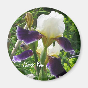 Iris Thank You Magnet