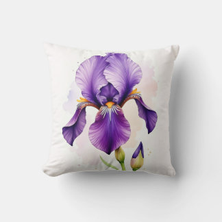 Iris Throw Pillow