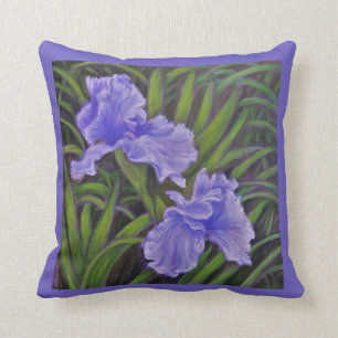 Iris Throw Pillow