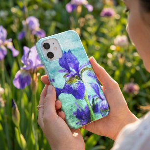Iris Violet Aquarelle