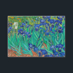 Irises, 1889 by Vincent van Gogh Business Card<br><div class="desc">Irises, 1889 by Vincent van Gogh. Vincent Willem van Gogh was a Dutch post-impressionist painter who posthumously became one of the most famous and influential figures in the history of Western art.</div>