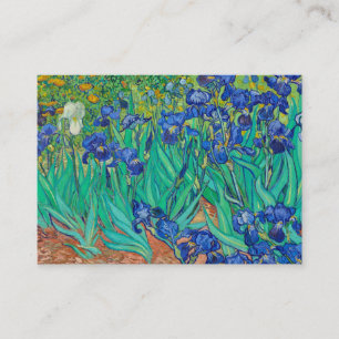 Irises, 1889 by Vincent van Gogh Business Card