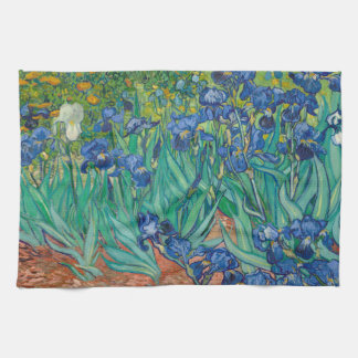 Irises, 1889 kitchen towel