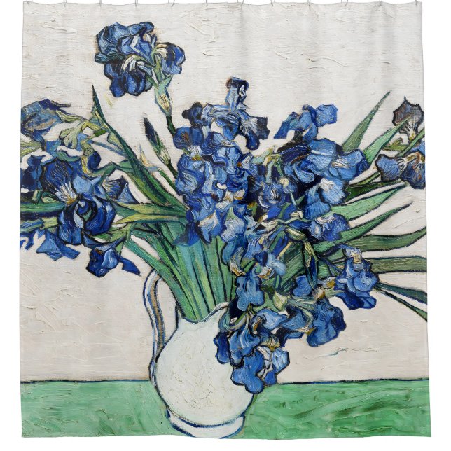 Irises (1890) by Vincent Van Gogh (Front)