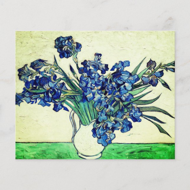 Irises (1890) by Vincent Van Gogh (Front)