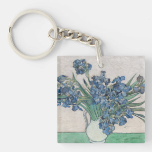 Irises, 1890 keychain
