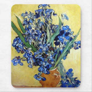 Irises 1890 Vincent van Gogh Mouse Pad