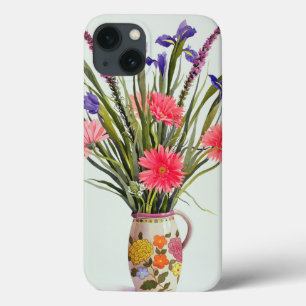 Irises and Berbera in a Dutch Jug iPhone 13 Case