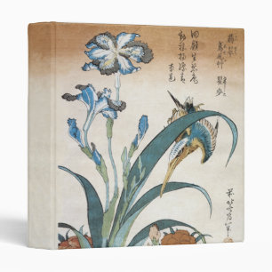 Irises and Kingfisher Binder