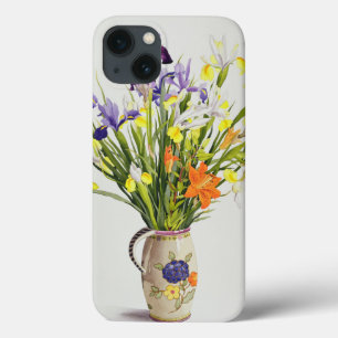 Irises and Lilies in a Dutch Jug iPhone 13 Case