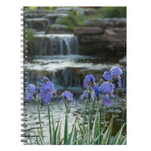 Irises At Chateau Notebook
