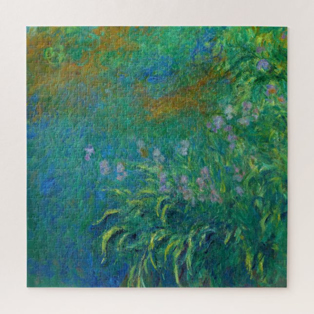 Irises by Claude Monet Jigsaw Puzzle (Vertical)