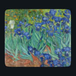 Irises by Van Gogh  Cutting Board<br><div class="desc">Irises by Van Gogh. 
Please visit my store for more interesting design and more colour choice => zazzle.com/iwheels*</div>
