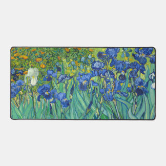 Irises by Van Gogh Desk Mat