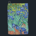 Irises by Van Gogh Golf Towel<br><div class="desc">Please visit my store for more interesting design and more colour choice =>  zazzle.com/iwheels*</div>