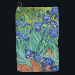 Irises by Van Gogh Golf Towel<br><div class="desc">Please visit my store for more interesting design and more colour choice => zazzle.com/iwheels*</div>