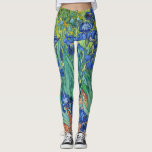 Irises by Van Gogh Leggings<br><div class="desc">Irises by Van Gogh.
Please visit my store for more interesting design and more colour choice.
=> zazzle.com/iwheels*</div>