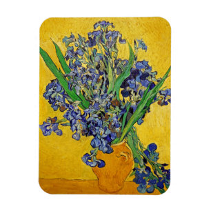 Irises by Van Gogh Magnet