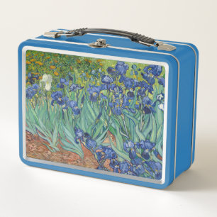 Irises by Van Gogh Metal Lunch Box