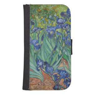 Irises by Van Gogh Samsung S4 Wallet Case