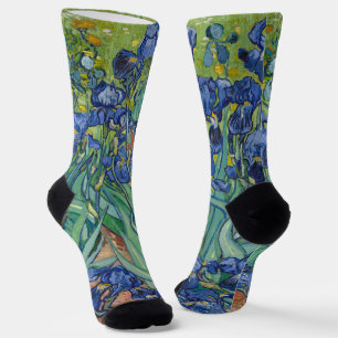 Irises by Van Gogh Socks