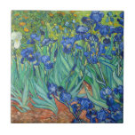 Irises by Van Gogh Tile<br><div class="desc">Irises by Van Gogh.
Please visit my store for more interesting design and more colour choice => zazzle.com/iwheels*</div>