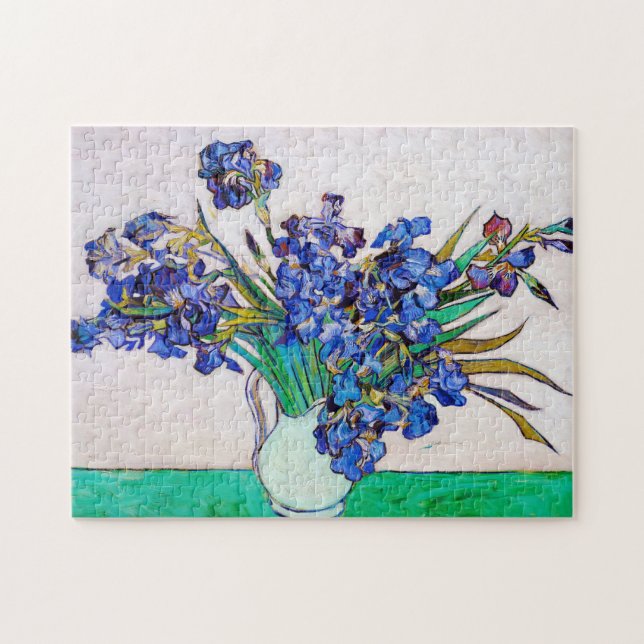 Irises by Vincent Van Gogh Jigsaw Puzzle (Horizontal)