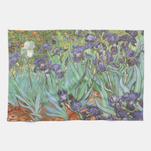 Irises by Vincent van Gogh Kitchen Towel