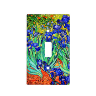 Irises by Vincent Van Gogh Light Switch Cover