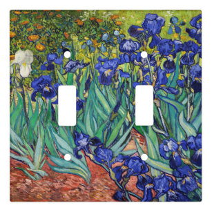 Irises by Vincent van Gogh Light Switch Cover