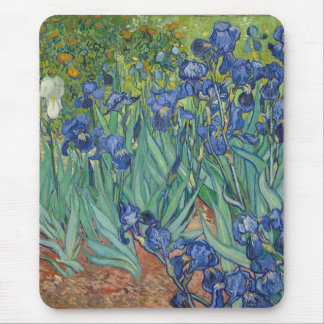 Irises by Vincent Van Gogh  Mouse Pad