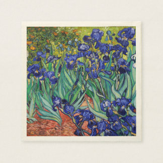 Irises by Vincent van Gogh Napkin