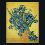 Irises by Vincent Van Gogh Photo Print<br><div class="desc">Beautiful still life painting of blue irises by Vincent Van Gogh.</div>