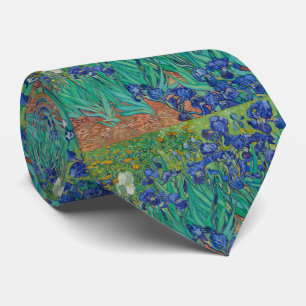 Irises by Vincent Van Gogh Tie