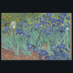 Irises by Vincent Van Gogh Tissue Paper<br><div class="desc">Vincent Van Gogh - Masters of Art Series</div>