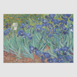 Irises by Vincent Van Gogh Tissue Paper