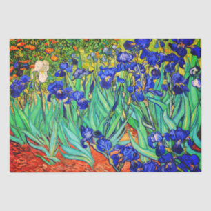 Irises by Vincent Van Gogh Tissue Paper