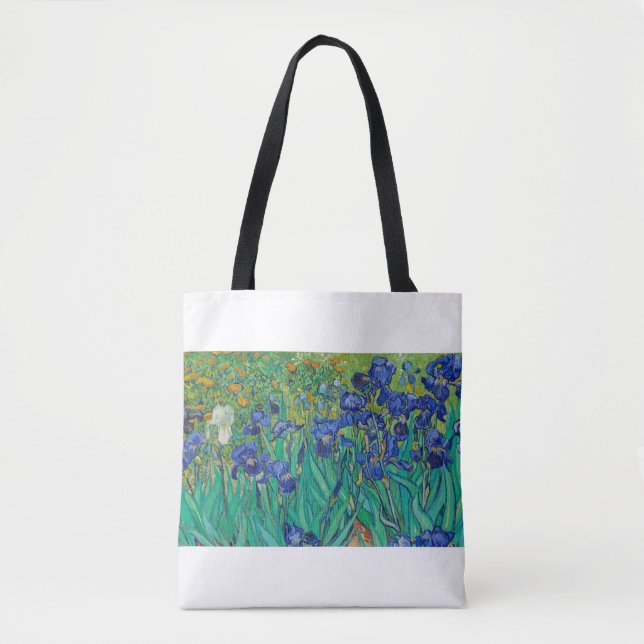 Irises by Vincent van Gogh Tote Bag (Front)